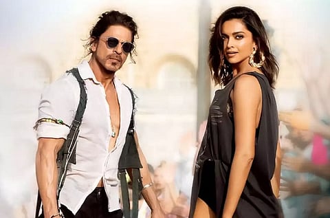 Pathaan - Shahrukh Khan and Deepika Padukone