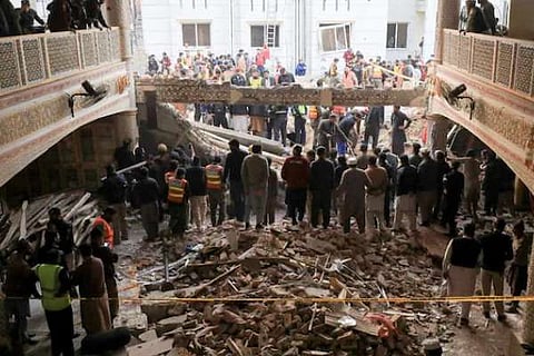 Peshawar mosque blast