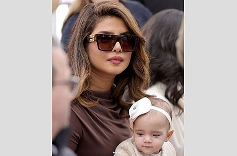 Priyanka Chopra with Daughter