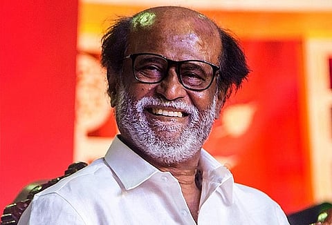 Rajinikanth and Others At The Inauguration of MGR Statue