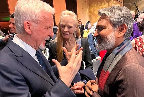 S S Rajamouli - James Cameron