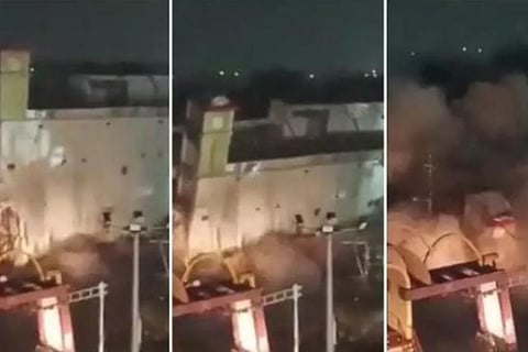 hotel demolished