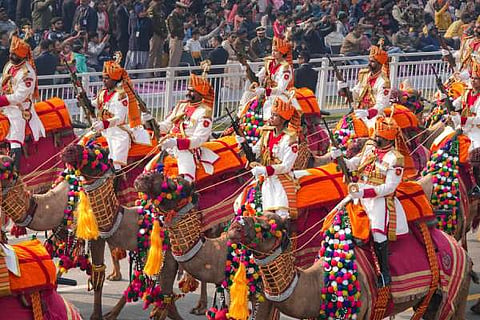 women camel riders squad