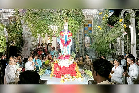 06022023 lingasguru Mother Lourdes Church