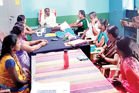 150223 Alavandi School BEO Visit