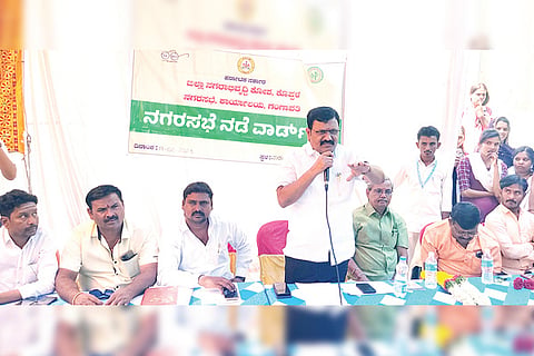 180223 Gangavati CMC Walk to Ward