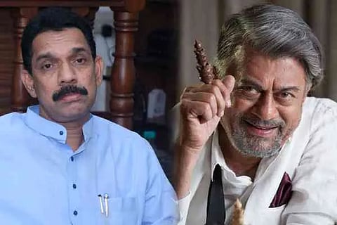 Anant Nag and Nalin Kumar Kateel Photo