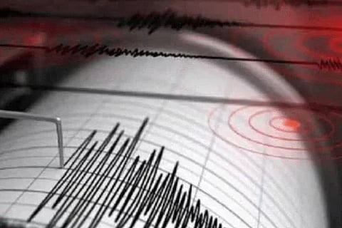Symbolic representation of earthquake