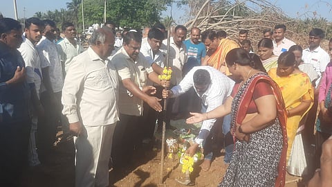 ಟ್ಯಾಂಕ್ ನಿರ್ಮಾಣ ಕಾಮಗಾರಿಗೆ ಭೂಮಿ ಪೂಜೆ