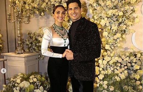 Kiara Advani - Siddarth Malhotra Reception