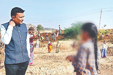 Molakalmuru, Konapur, Narega, Work,