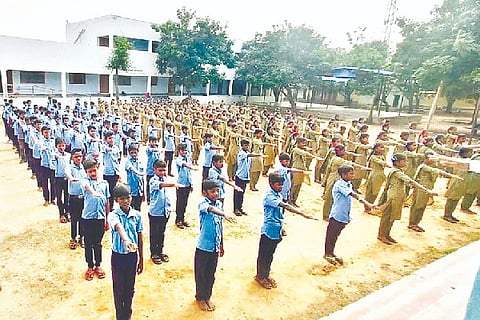 Nagasamudra, Government High School, Pre-Graduation, Education,