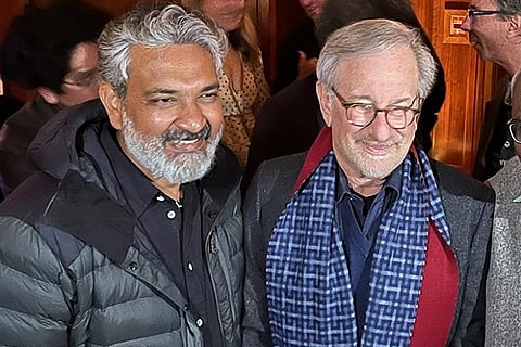 S S Rajamouli - Steven Speilberg
