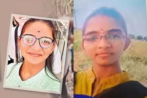 The father separated the daughters head and body