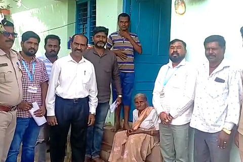 Tumkur Old Woman