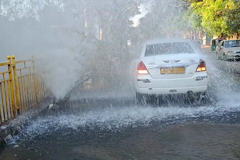 kaveri water burst