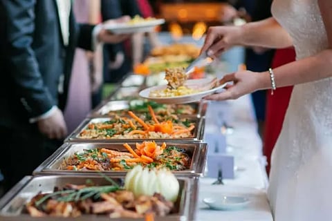 wedding food