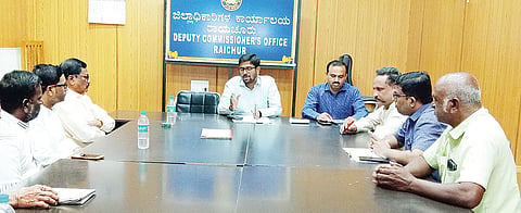 Raichur DC Meeting