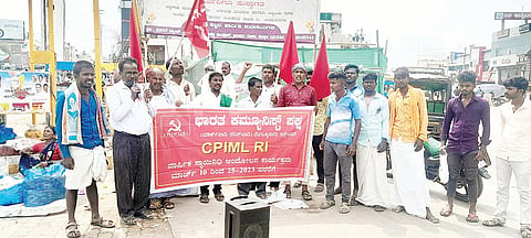 Koppal CPIML Protest