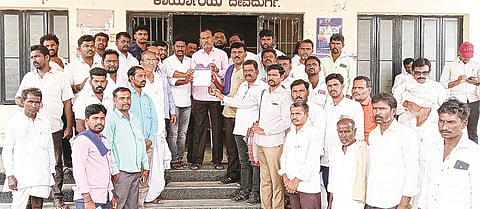 Devadurga DSS Protest