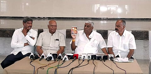 ಡಿವೈಎಸ್ಪಿ ವಿರುದ್ಧ ಕ್ರಮವಾಗದಿದ್ದರೆ ನಾಳೆ ಪ್ರತಿಭಟನೆಯ ಎಚ್ಚರಿಕೆ ನೀಡಿದ ಎಚ್.ಡಿ.ರೇವಣ್ಣ