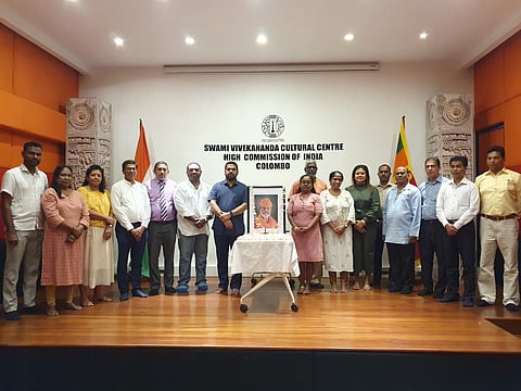 ಶ್ರೀಲಂಕಾದಲ್ಲಿ ಚಾರುಶ್ರೀಗಳಿಗೆ ಭಾವಪೂರ್ಣ ಶ್ರದ್ಧಾಂಜಲಿ