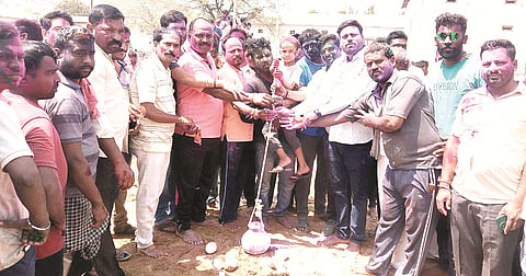 Manvi Holi Celebration