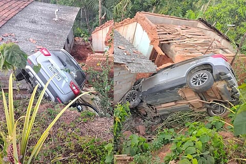 Car Hit House
