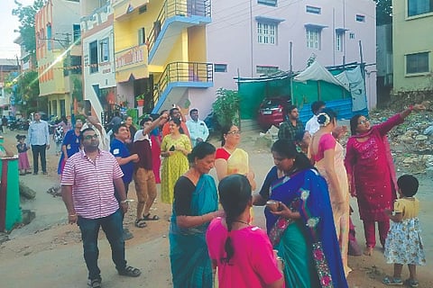 Davangere, Ugadi, Chandra Darshan,