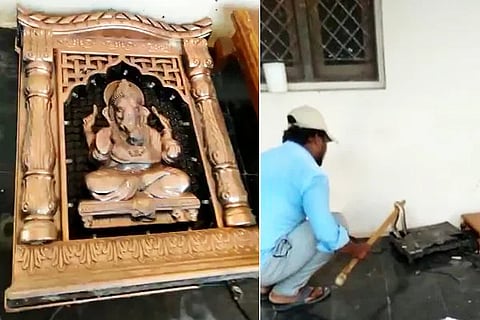 Ganesha Photo Snake