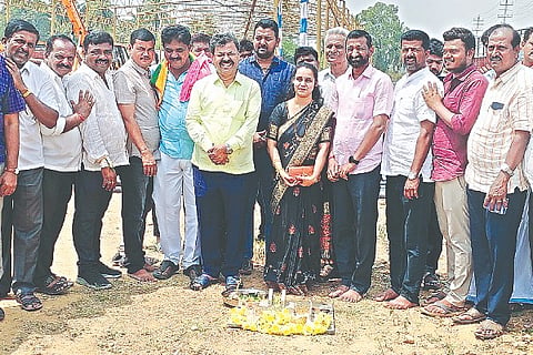 Honnali, CM programme, platform, preparation,