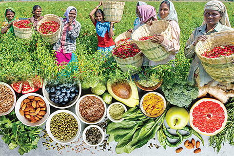 Inorganic crop