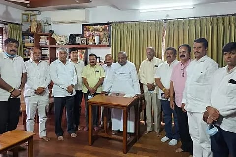 Mandya JDS Leaders (1)