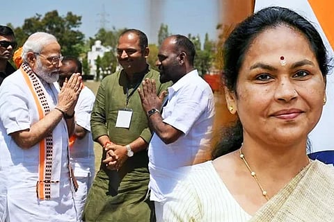 Modi Fighter Ravi Shobha Karandlaje