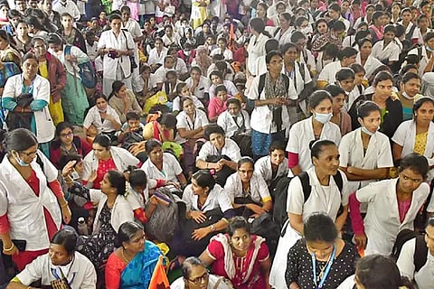 NHM Protest