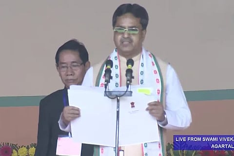 Tripura CM Manik Saha