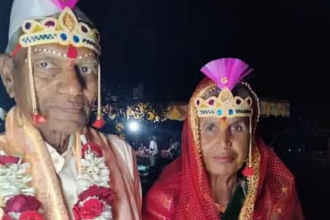 fell in love then 75 year old man married 70 year old woman