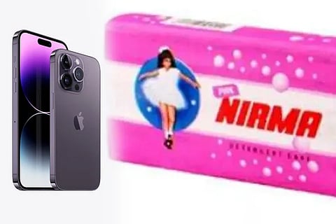 iPhone Nirma Soap