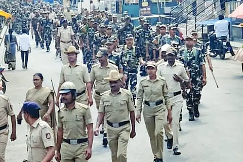 Belgaum khaki surveillance for elections