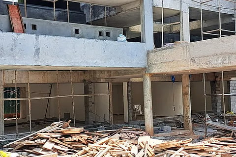 Building under construction