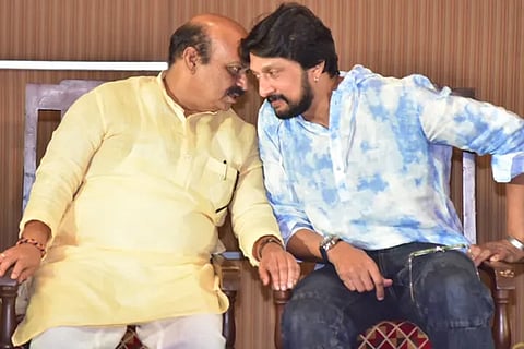 CM Bommai Kichcha Sudeep
