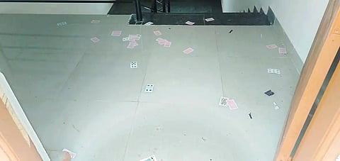 GOVT COllege building damage