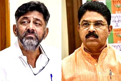 DK Shivakumar and R Ashok
