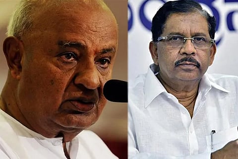 HD Devegowda and G Parameshwar