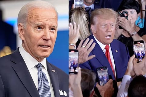Jeo Biden Donald Trump