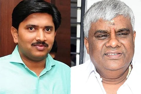 N R Santhosh HD Revanna