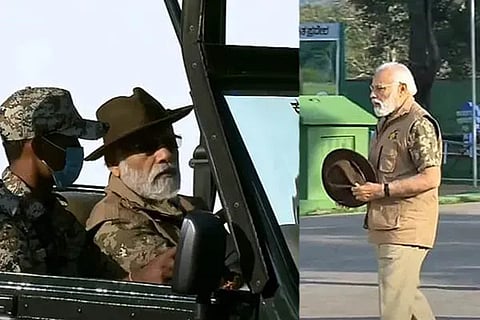 PM Modi in Bandipur