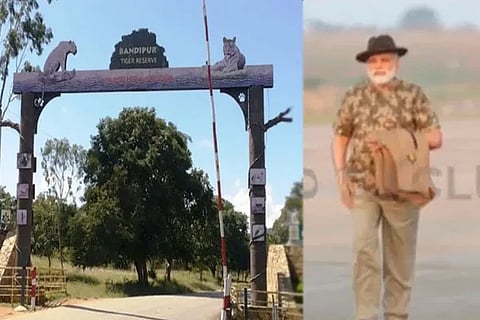 PM modi Safari
