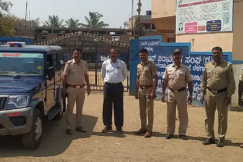 SSLC-exam-protection-at-Hirebagewadi-center.webp