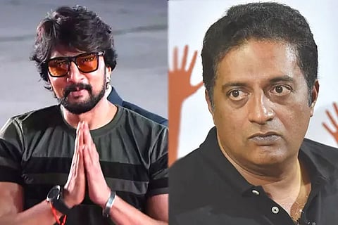 Sudeep and Prakash Raj